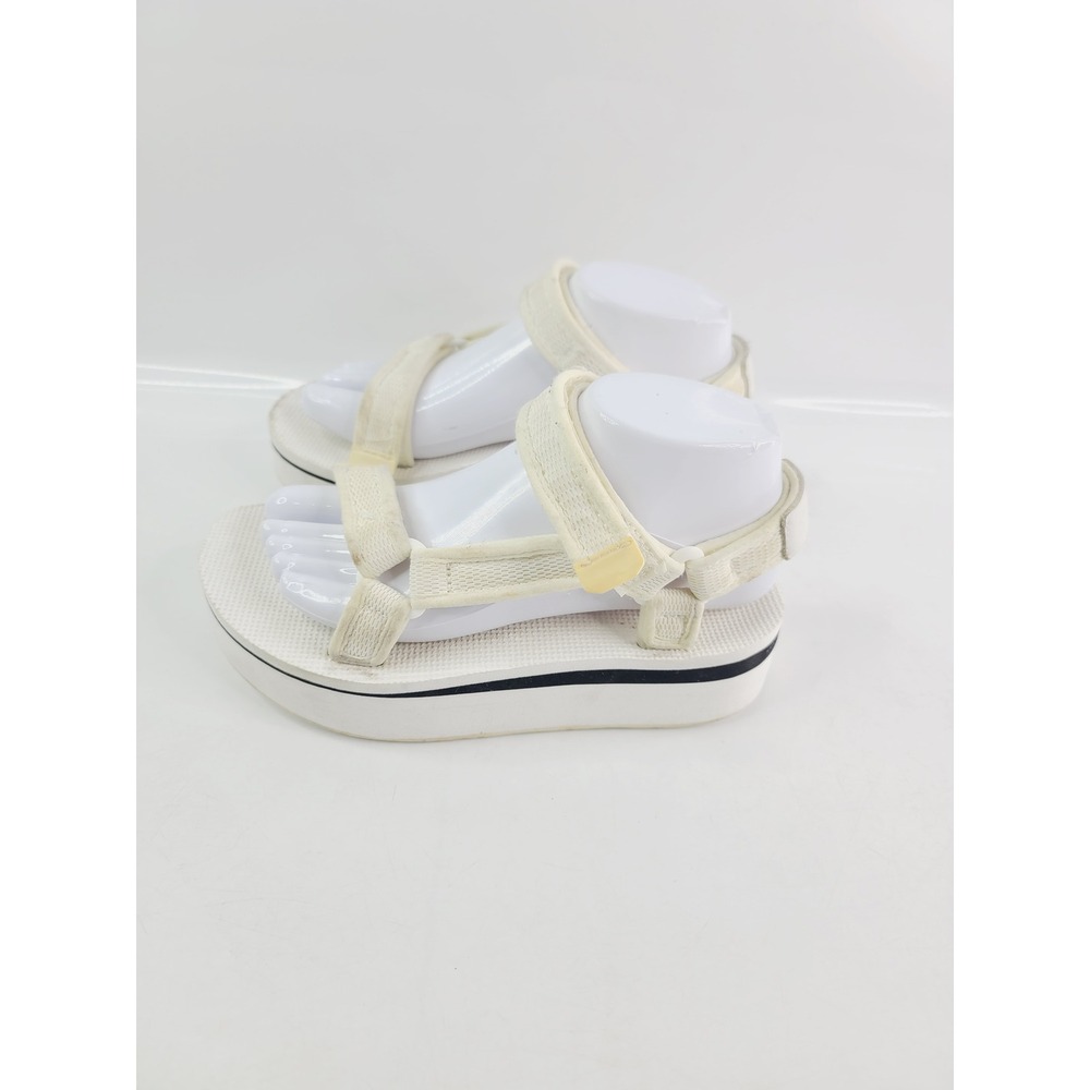 Teva‎ Platform Sandals Women, Size 6, White